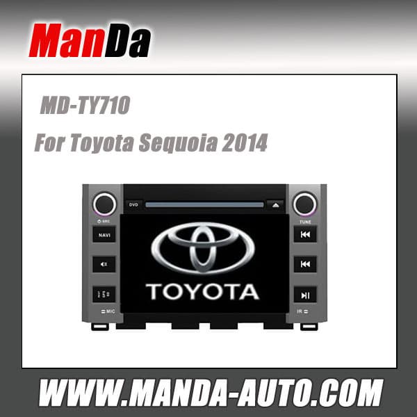 car dvd gps for Toyota Sequoia 2014 car dvd